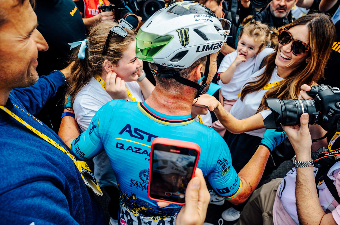 Mark Cavendish - 35 and counting.