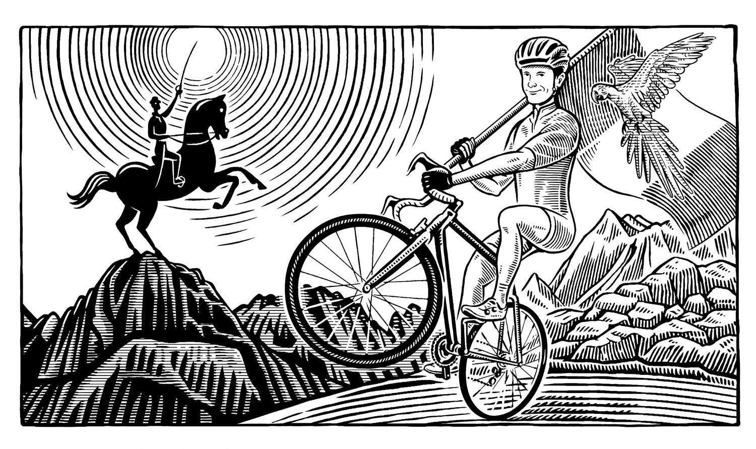 Giro d'Italia Focus - The Road Book 2011 - Gino Cervi 'Birds of a Feather' Preview