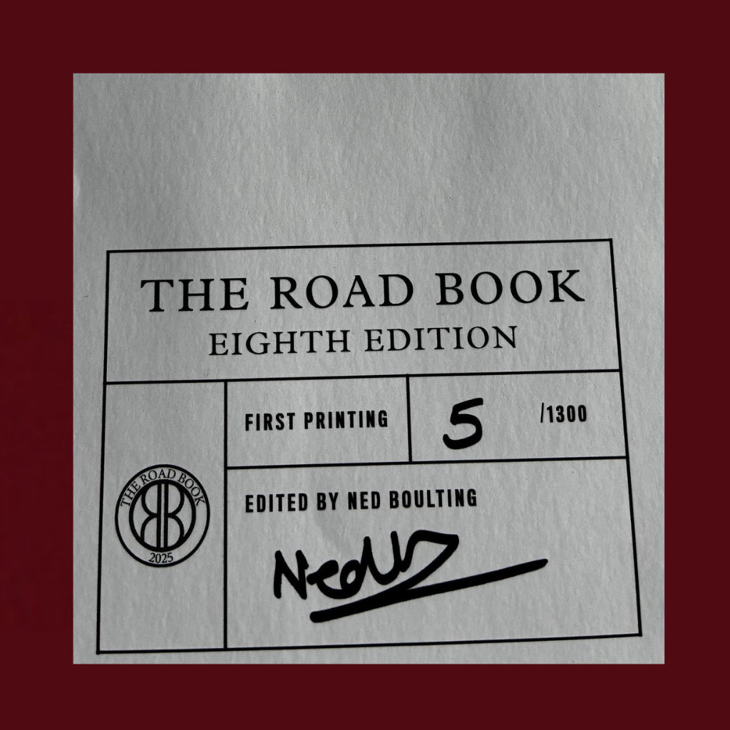 The Road Book 2025 (Signed)